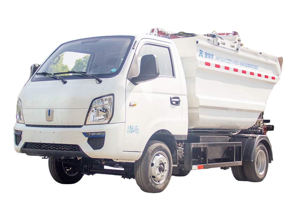 Y49J純電動(dòng)自裝卸式垃圾車(chē)
